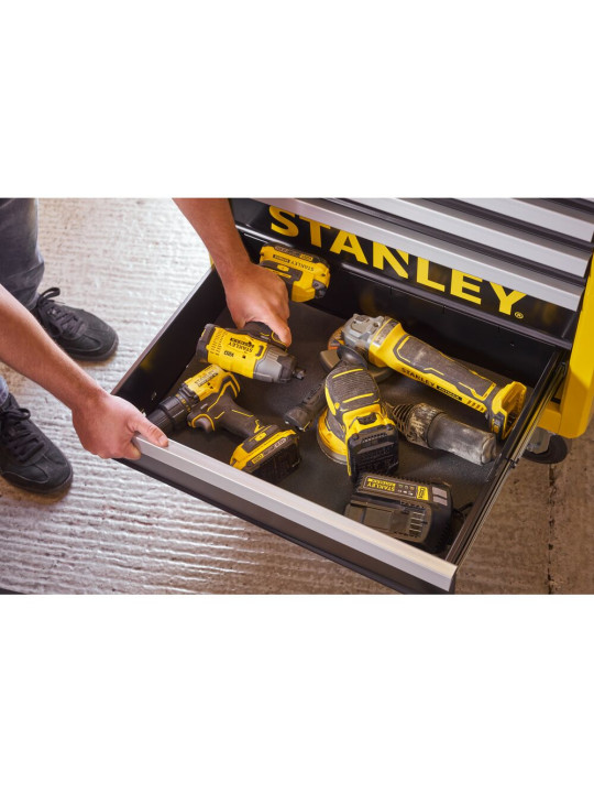 7 stalčiai Stanley Įrankių vežimėlis  STST74306-1