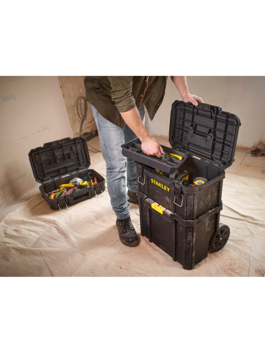 Dėžė įrankiams su ratukais  75,1x51,5x41 cm Stanley STST83319-1